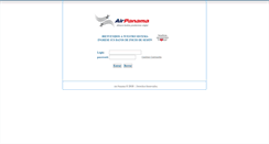 Desktop Screenshot of flyairpanama.net